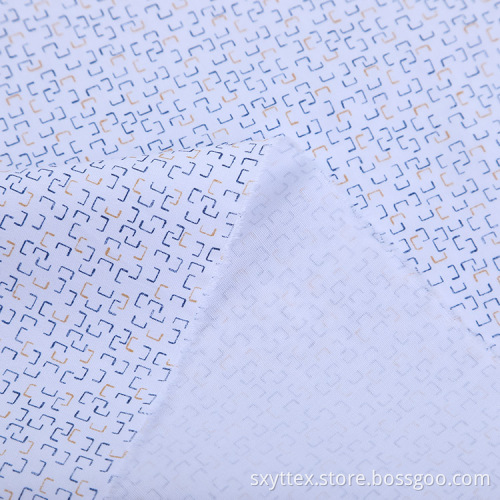 Elegent Dress Shirt Fabric Discharge Print